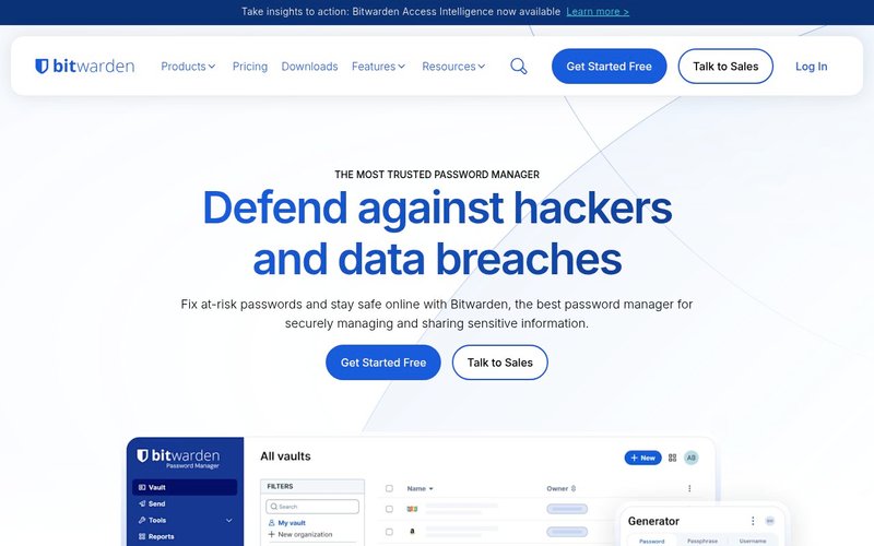Bitwarden Bitwarden homepage open source - best password manager japan