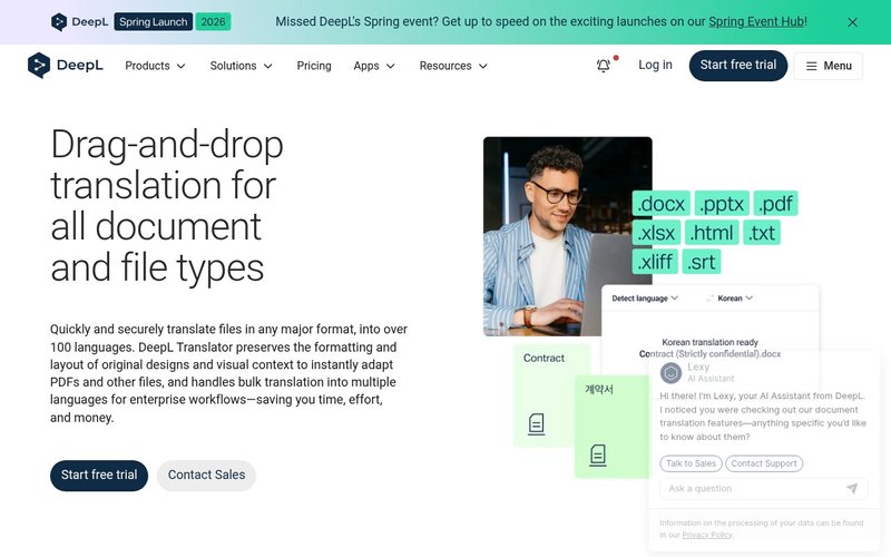 DeepL document translation feature page - deepl vs chatgpt japanese japan