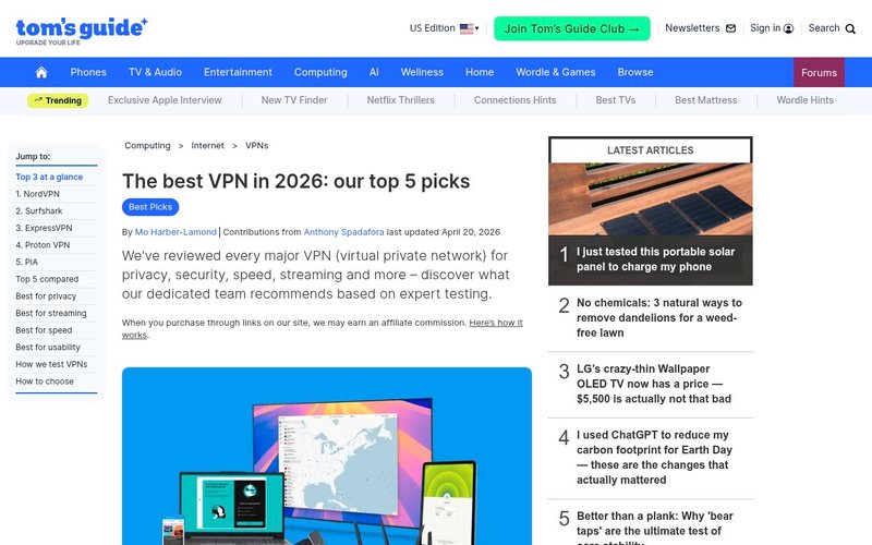 VPN comparison chart for Japan 2026 comparing NordVPN ExpressVPN Surfshark ProtonVPN CyberGhost