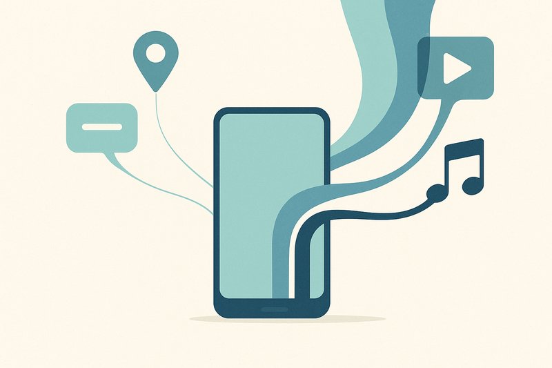 How much mobile data different activities use on a Japan trip