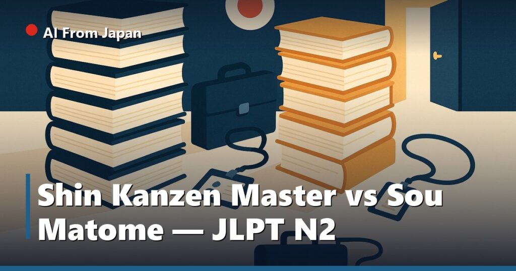 AI From Japan — Shin Kanzen Master vs Sou Matome — JLPT N2